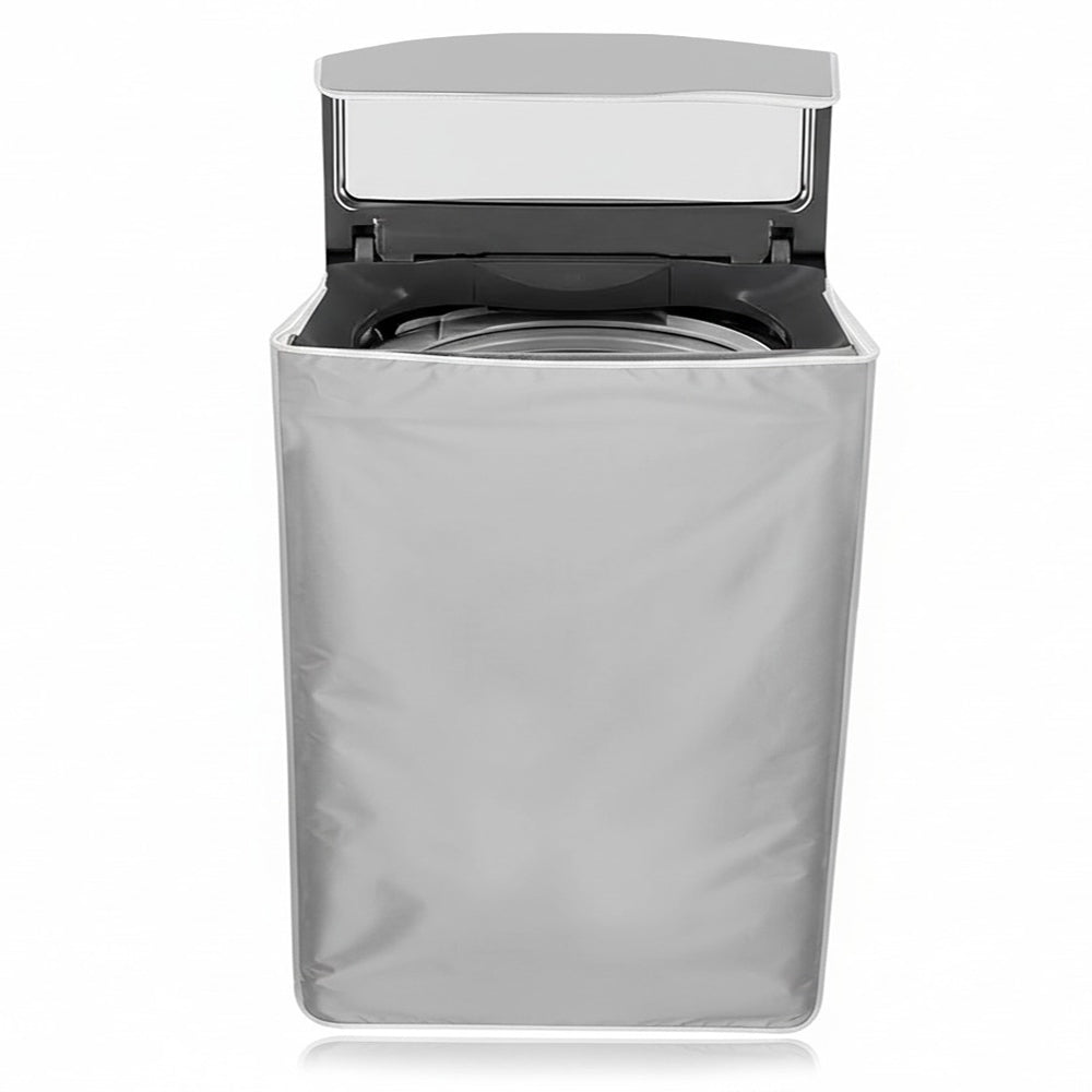 Waterproof & Dustproof Top LoadWashing Machine Cover Suitable for 7-8 Kg – Grey
